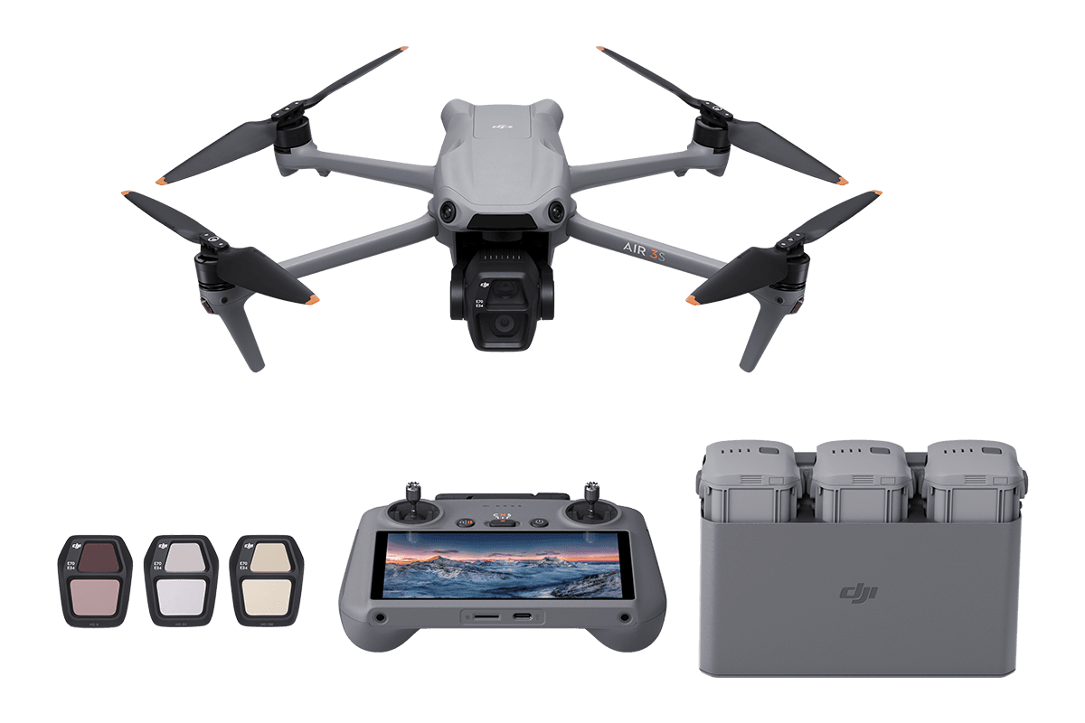 DJI Air 3S Fly More Combo (DJI RC2)